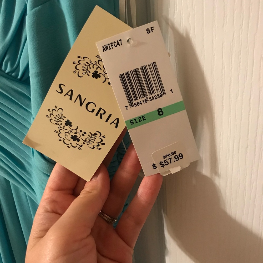 NWT turquoise dress